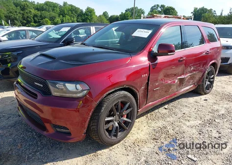 2018 Dodge Durango Srt Awd z USA, uszkodzony, nr VIN 1C4SDJGJ1JC495732